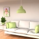 lafabryka.pl Lampa wisząca CORIN GREEN 1xE27 MLP7983 Milagro